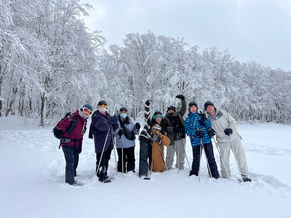 【ロープウェー運休に伴う代替ツアー】
「手ぶらで」八甲田豪雪スノーシューツアー