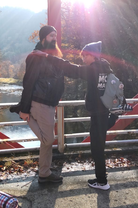 準備運動、出発