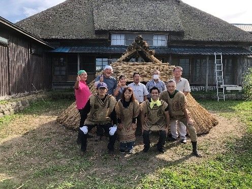 出発(記念撮影)