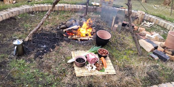 【体験】縄文料理の夕べ(夕食)