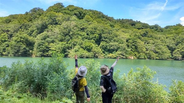 【ガイドポイント】落口の池(おちくちのいけ)