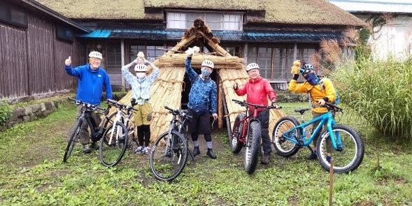 出発(記念撮影)