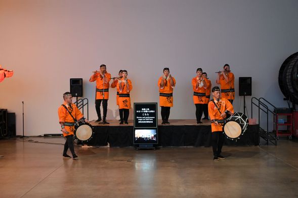 囃子方の特別演奏