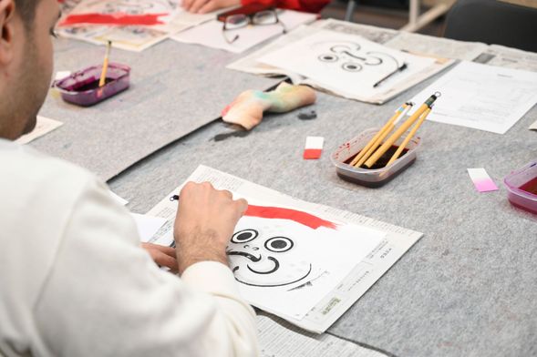 ねぶたグッズ制作体験