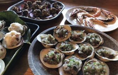 【縄文食事体験】