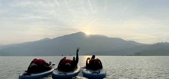 Even if you are not able to swim, you will also have fun with us.