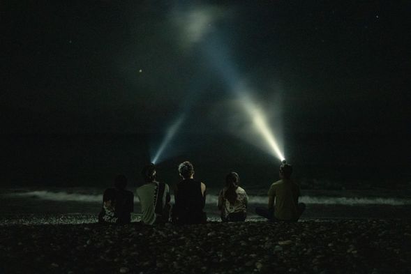 路線2-夜間版_在無光害的海邊看星星絕對無敵浪漫又愜意,千萬不要數星星,不然夜間的海邊太舒服會睡著唷!