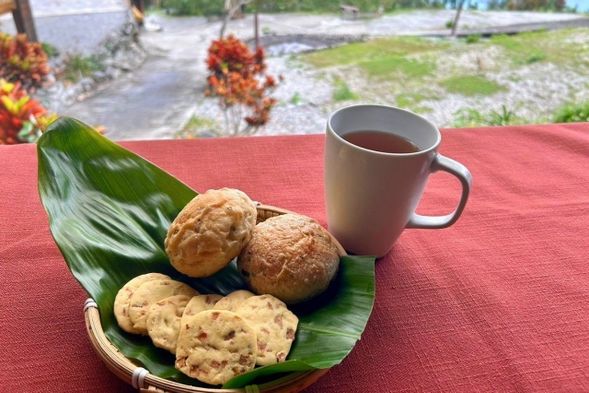 完成任務,品嚐高山森林基地特製的風味茶飲和手工點心,細細咀嚼這趟旅行的感受,把他帶回你的日常生活吧!