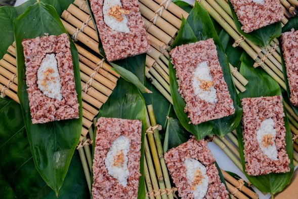 獻上對縱谷土地的體讚,美麗「台灣飯」