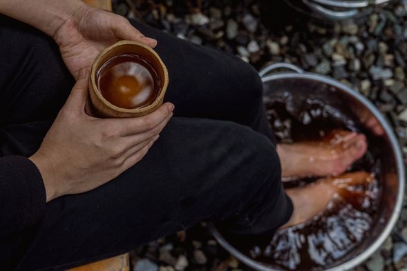 解放雙腳舒緩疲勞,給平常努力的自己一段愜意享受的時光不過分吧!