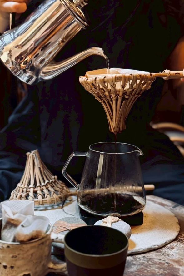 🍂藤木植人
藤編咖啡濾滴