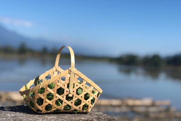 【8/30 美學家屋】質感配件竹藤小提籃