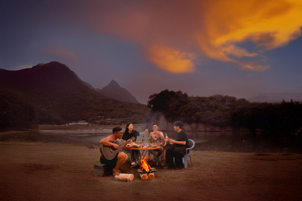 圍火派對|東海岸部落和大家趣味互動、玩遊戲,一起交朋友