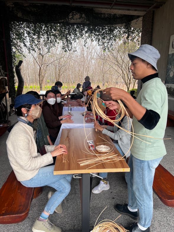 手作素材解說,排灣族典故分享