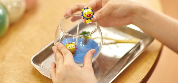 ちゅらキャンドル作り体験