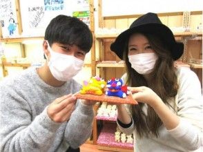 自分だけのオリジナルシーサーだから愛着も湧いてきます。お部屋に飾って旅行の思い出にもピッタリ!