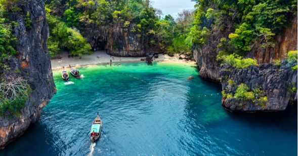 Head to Lading Island for swimming and snorkeling. It is the Paradise Island with a beautiful cove that is home to a group of birds’ nest collectors