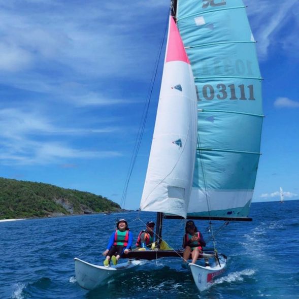 Sailing back to the Sattahip shore