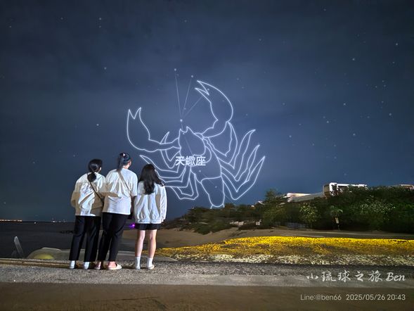 星空依季節不同,看到的星座有所不同