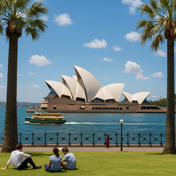 港邊綠地(Hickson Road Reserve )