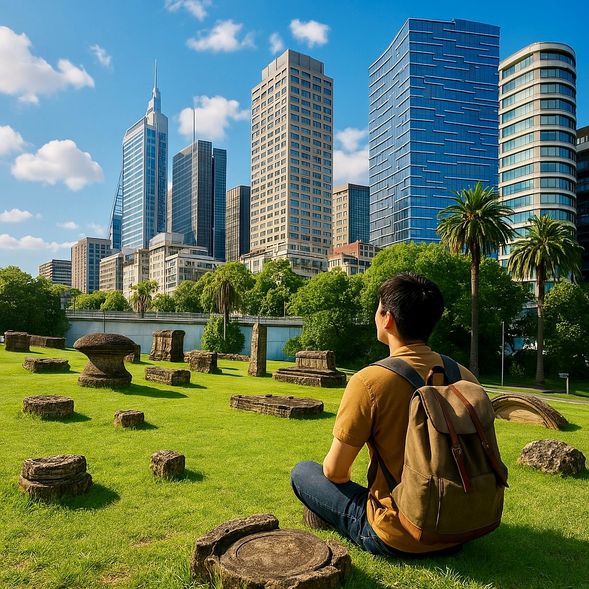 公園雕術 (Memory is Creation Without End)