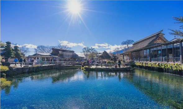 13:50 网红打卡胜地-忍野八海(停留时间:约1小时)