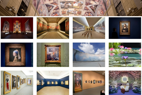 The Otsuka International Art Museum is located in Shikoku, Japan and is a rare full-size replica of famous paintings in the world. The museum houses approximately 1000 replicas of famous works from Europe, Asia, America, and other regions. From the Renaissance to modern art, each one faithfully reproduces the colors, textures, and light and shadow of the original.
Entering the museum, it feels like crossing time and space, having a low voice conversation with art masters from all over the world. The spacious and bright exhibition hall allows people to appreciate details up close, with murals, oil paintings, and ceramic artworks arranged in a staggered manner, like strolling along an art gallery with flowing light and shadow. Whether gazing quietly or strolling slowly, every step can feel the rhythm of art and the resonance of the soul, it is a dual journey of vision and spirit.