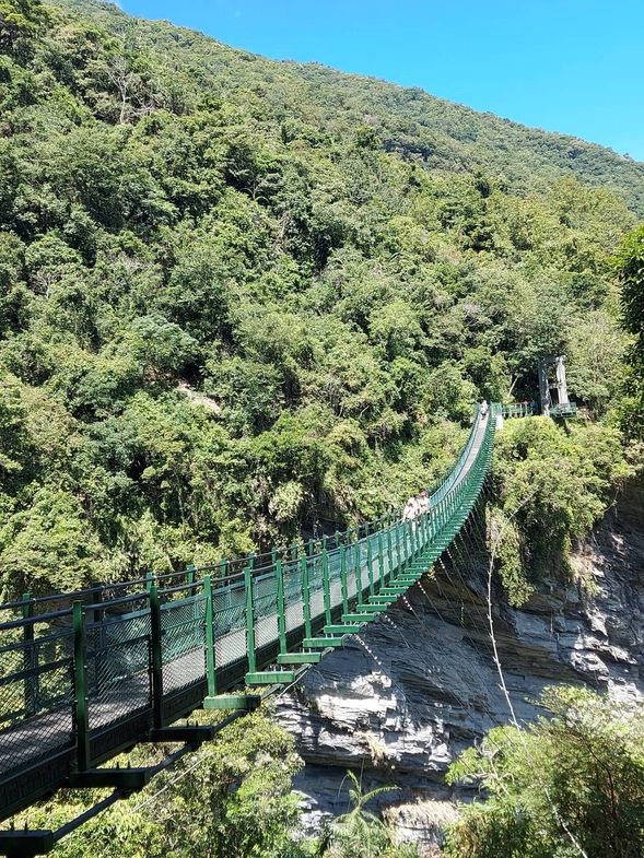 漫步山風步道口、山風一號橋、山風瀑布、山風二號橋
