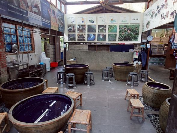 苗栗卓也小屋藍染圍巾DIY (90分鐘)