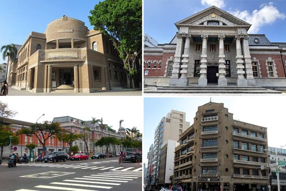 台南市内 日本統治時代の建築巡り
・司法博物館(20分)
・台南市美術館1館 (原台南州警察局)外観
・國立臺灣文學館(原台南州庁)外観
・南市消防史料館(原臺南合同廳舍)外観
・林百貨入場
