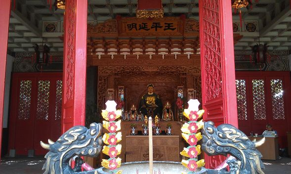 延平郡王祠観光