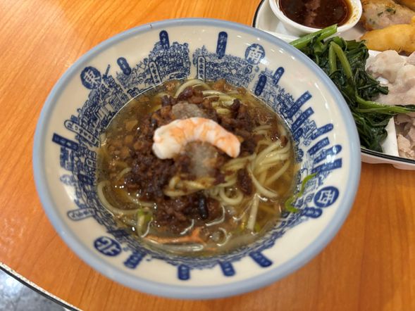 台南地元グルメの昼食