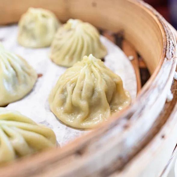 昼食:金品茶樓 にて小籠包ランチ