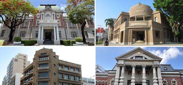 台南市内 日本統治時代の建築巡り
・司法博物館
・台南市美術館1館 (原台南州警察局)外観 ・國立臺灣文學館(原台南州庁)外観
・南市消防史料館(原臺南合同廳舍)外観(外観三ケ所全部20分)
・林百貨入場(30分)