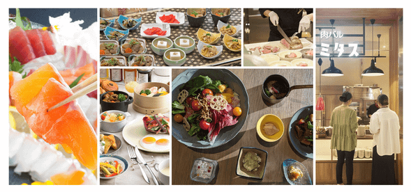 บุฟเฟต์อาหารเช้าและเย็นสุดหลากหลาย
อิ่มอร่อยหลังการเล่นสกี เติมพลังให้เต็มที่พร้อมลุยวันถัดไป