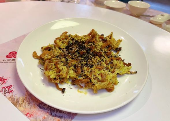 トリュフ入り炒り卵