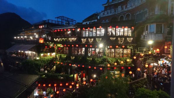 九份で自由散策