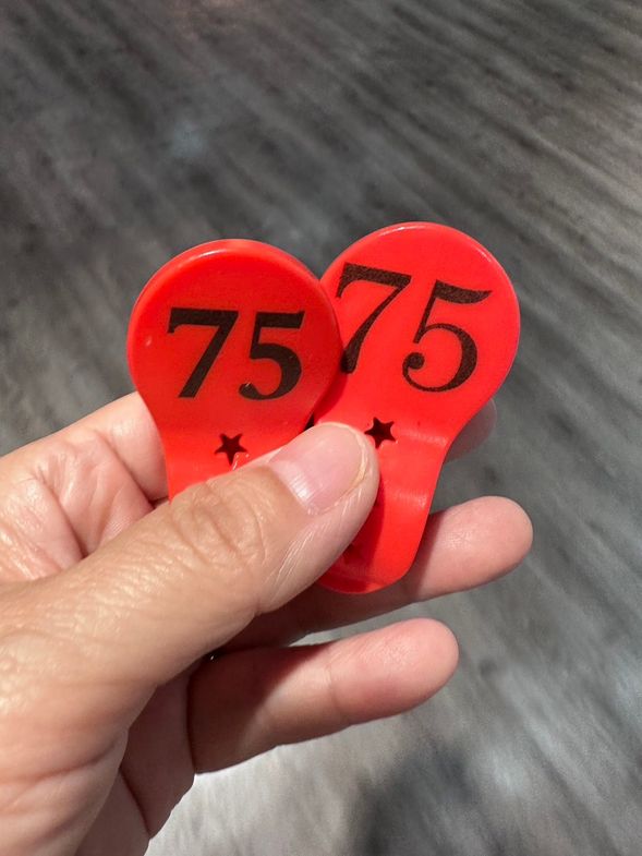 まずテーブルの上に置いてある番号付き洗濯バサミを一人一つずつ。これは各テーブルによって番号が違うので、お客さんが自分の食材を選んだり、料理を待っている間に、自分の番号を付けることで、取り間違い防止の役に待ちます。