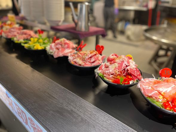 番号付き洗濯バサミはこのようにして取り皿に付けとけばOK