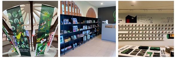 阿里山入口轉運站
1樓7-11超商(午餐,補給點)
2樓森,2488品牌概念館」,提供遊客能遠眺塔山美景休憩空間外,也展示了250種「阿里山森林意象木製公仔」、舊時代伐木器具及識別主題延伸製作的相關文創商品,透過藝術創作,讓遊客更了解阿里山豐富的自然與人文底蘊。