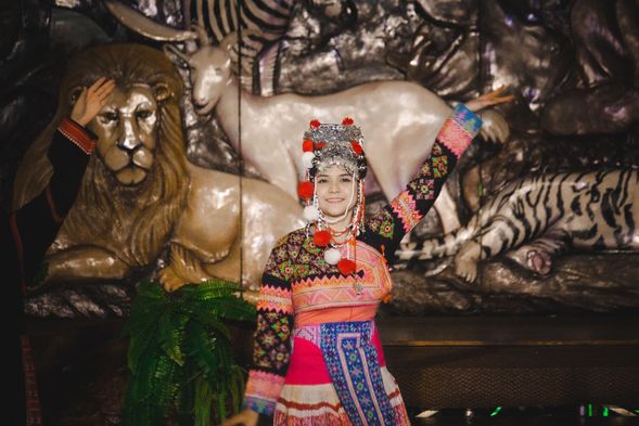 參加活動,比如:乘坐遊覽車看動物(食草動物區和食肉動物區)、老虎表演、野生動物表演、與小型動物照相、PETTING ZOO、Horse Man Show、舞蹈表演、步行區、老虎王國
晚上 19:30 結束行程,返回酒店約20:00 - 20:30