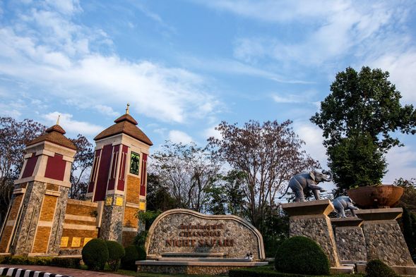 下午 16.00 左右結束行程,前往清邁夜間動物,車程約一小時左右抵達清邁夜間動物。