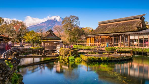 抵達忍野八海(約 45 分鐘)