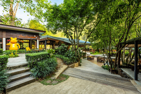 Baan Suan Cafe 溪流咖啡廳
✅ 森林系療癒咖啡廳
✅ 享用下午茶
⭐旅客也可在此自費按摩
