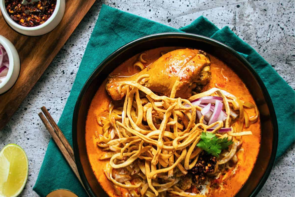午餐:Khao Soi Kloy Jai 老字號咖哩麵
✅ 品嚐道地泰北美食(咖哩雞/牛肉麵)