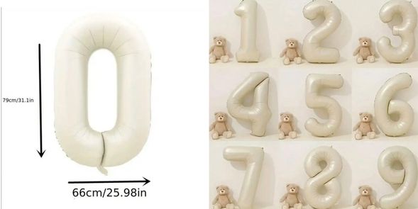 氣球數字 0-9的組合 不可重複複數