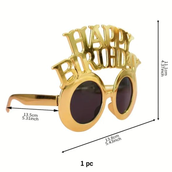 生日專用眼鏡 1 件