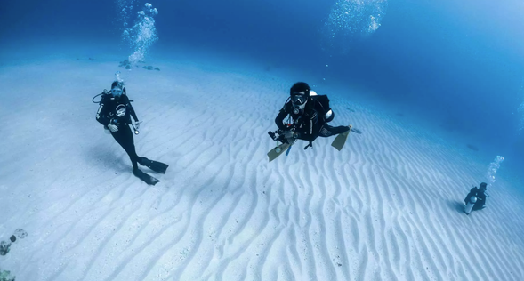 教練學生比例 1:2 在最安全的環境下學習潛水技巧