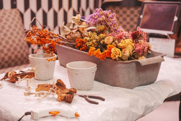 Everything you need is provided, so feel free to come empty-handed! This experience is beginner-friendly, so special skills or prior experience are not required.