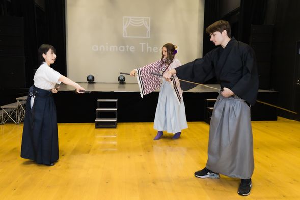 気持ちを整え、「型」にチャレンジしてみましょう!